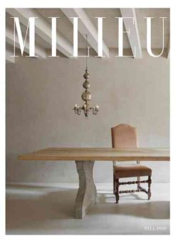 Milieu – Fall 2026
