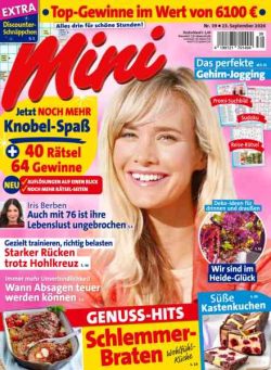 Mini – 23 September 2026