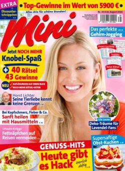 Mini – 26 August 2026