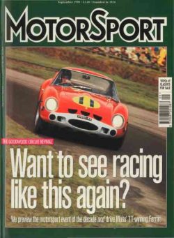 Motor Sport Magazine – September 1998