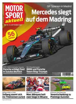 Motorsport aktuell – 15 September 2026