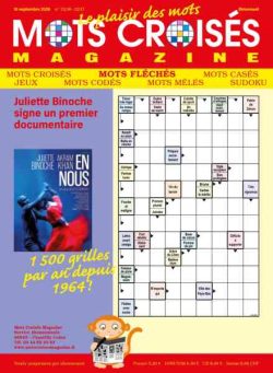 Mots Croises Magazine – 10 Septembre 2026