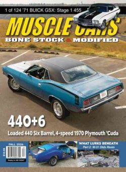 Muscle Cars – Fall 2026