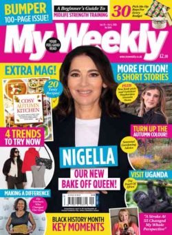My Weekly – September 29 2026