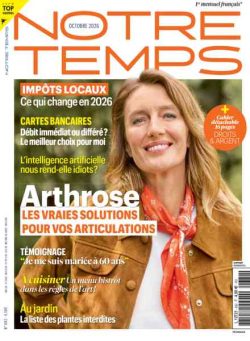 Notre Temps – Octobre 2026