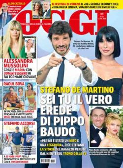 Oggi – 17 Settembre 2026