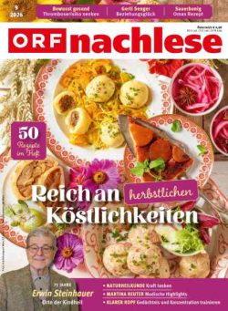 ORF nachlese – September 2026