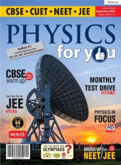 Physics For You – September 2026