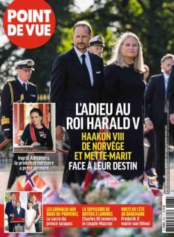 Point de Vue – 9 Septembre 2026