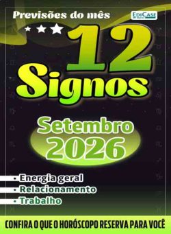 Previsoes do mes – Setembro 2026