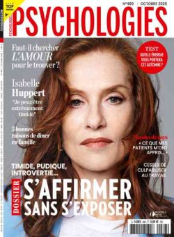 Psychologies France – Octobre 2026