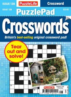 PuzzleLife PuzzlePad Crosswords – September 2026
