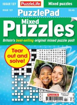 PuzzleLife PuzzlePad Puzzles – September 2026