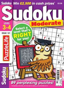 PuzzleLife Sudoku Moderate – August 2026