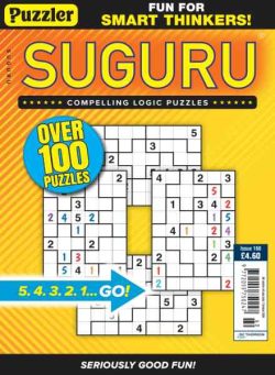 Puzzler Suguru – Issue 160 2026
