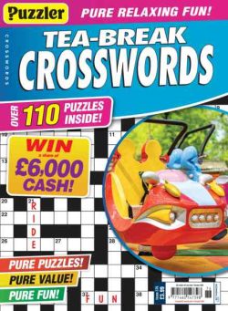 Puzzler Tea-Break Crosswords – Issue 376 2026