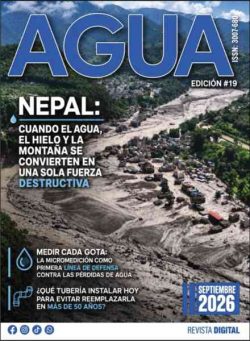 Revista Agua – Septiembre 2026