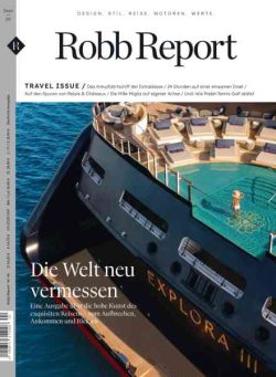 Robb Report Germany – September 2026