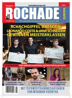 Rochade Europa – September 2026