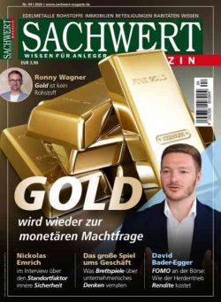Sachwert Magazin – September 2026