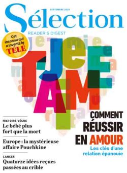 Selection Reader’s Digest France – Septembre 2026