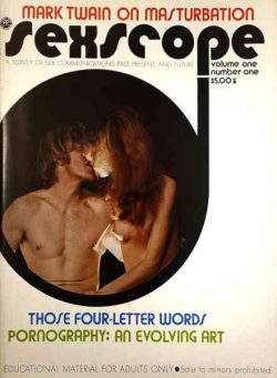 Sexscope – Volume 1 Number 1 1970