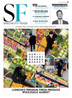 Speciality Food – September 2026