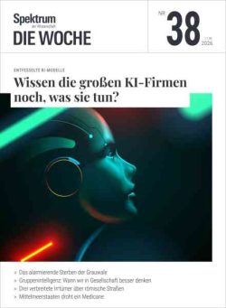 Spektrum Die Woche – 17 September 2026