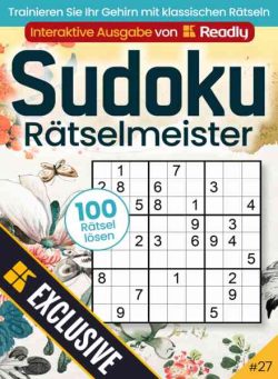 Sudoku-Ratselmeister – September 2026