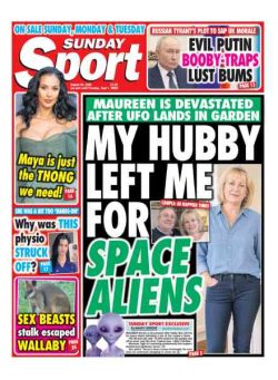 Sunday Sport – 30 August 2026