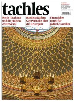 Tachles – 10 September 2026