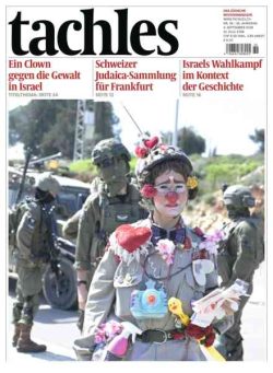 Tachles – 4 September 2026