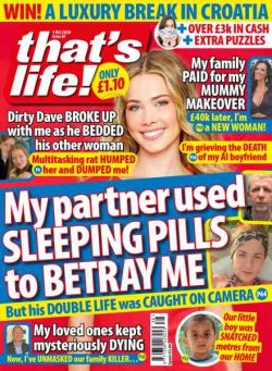 that’s life! UK – 24 September 2026