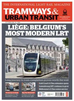 Tramways & Urban Transit – October 2026