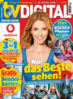 TV Digital Kabel Germany – 25 September 2026