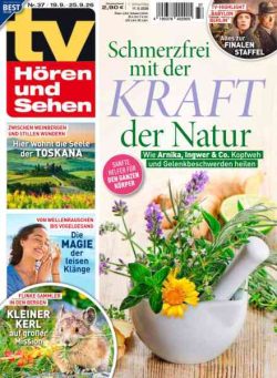 TV Horen und Sehen – 11 September 2026