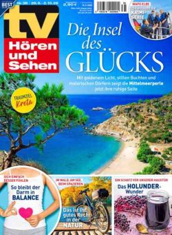 TV Horen und Sehen – 18 September 2026