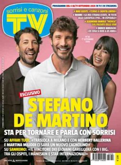 TV Sorrisi e Canzoni – 1 Settembre 2026