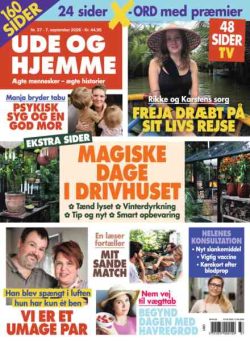 Ude og Hjemme – 7 September 2026