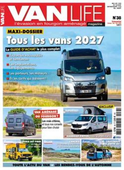 VanLife – Octobre-Novembre-Decembre 2026