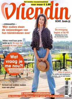 Vriendin – 15 September 2026