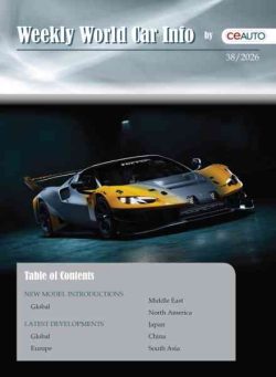 Weekly World Car Info – 19 September 2026
