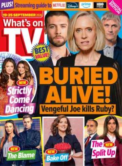 What’s on TV – 15 September 2026