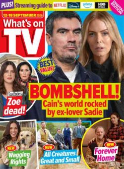 What’s on TV – 8 September 2026