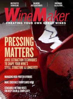 WineMaker – October-November 2026