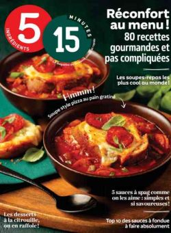 5 Ingredients 15 Minutes – Novembre 2026
