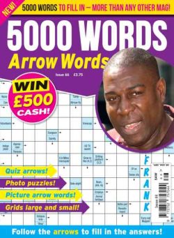 5000 Words Arrow words – October 2026