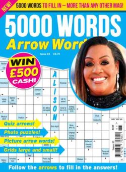 5000 Words Arrow words – September 2026