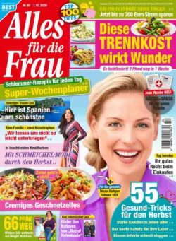 Alles fur die Frau – 1 Oktober 2026
