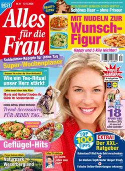 Alles fur die Frau – 9 Oktober 2026